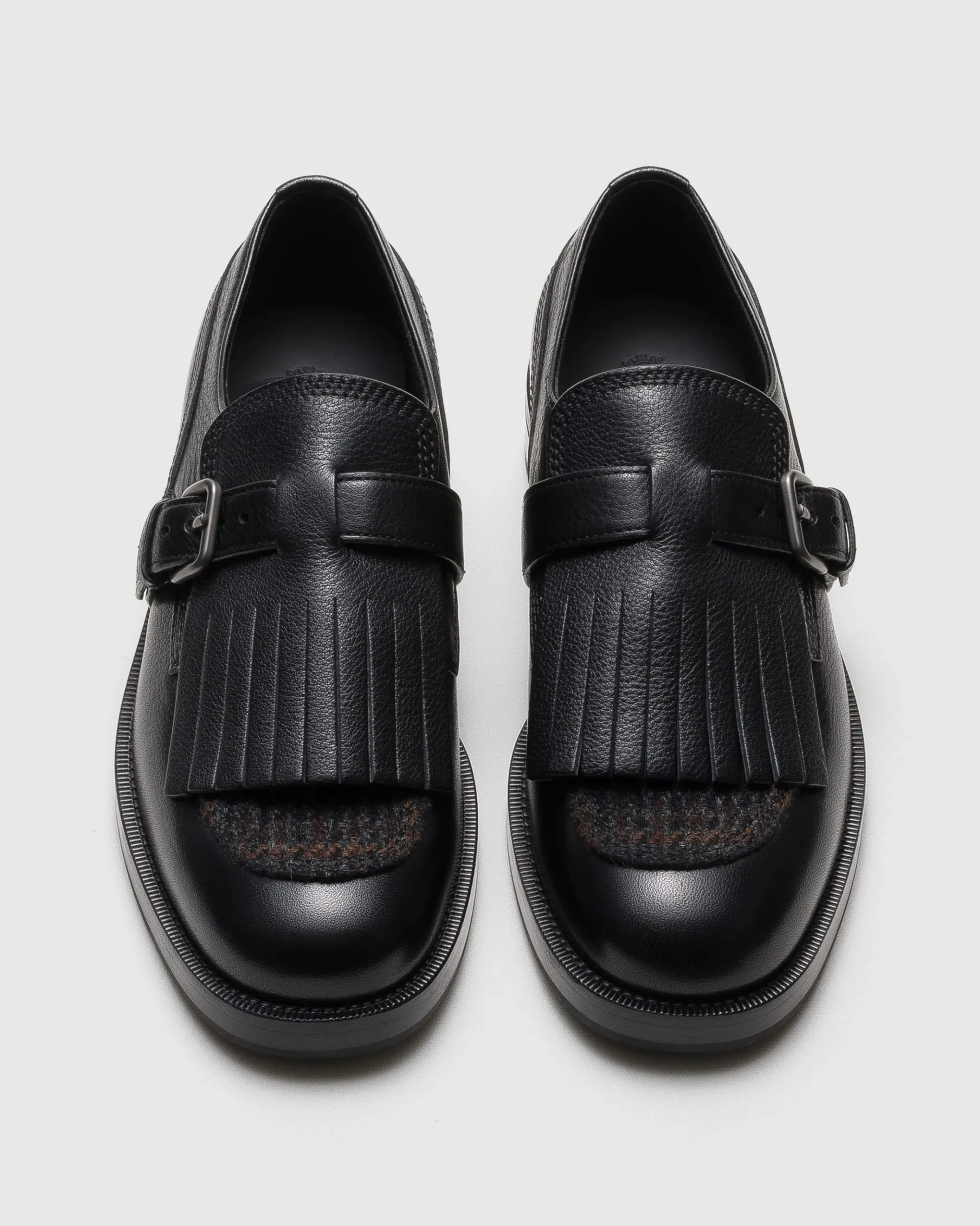 Piper - Soft Grain Leather Lace-up Monk Strap