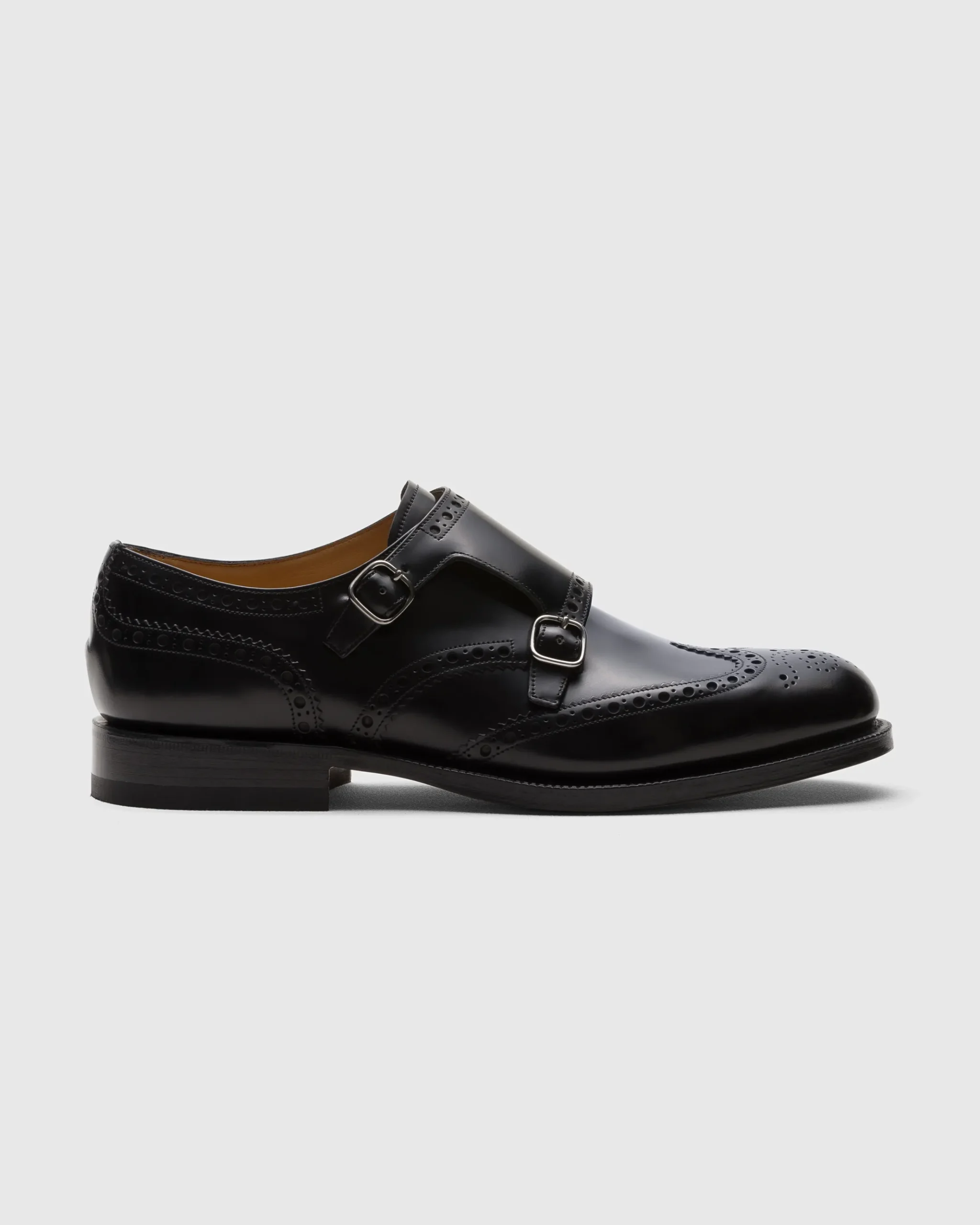 Pitchford - Polished Binder Monk Strap Brogue