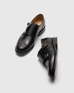 Pitchford - Polished Binder Monk Strap Brogue