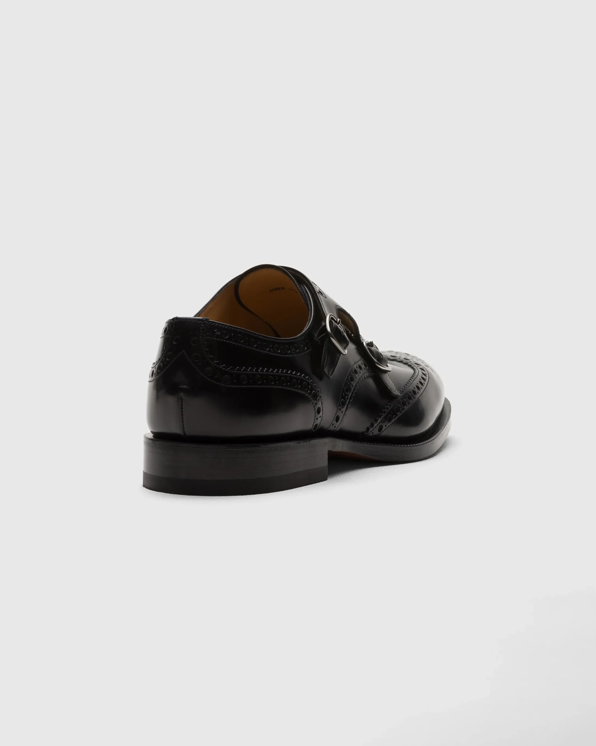 Pitchford - Polished Binder Monk Strap Brogue