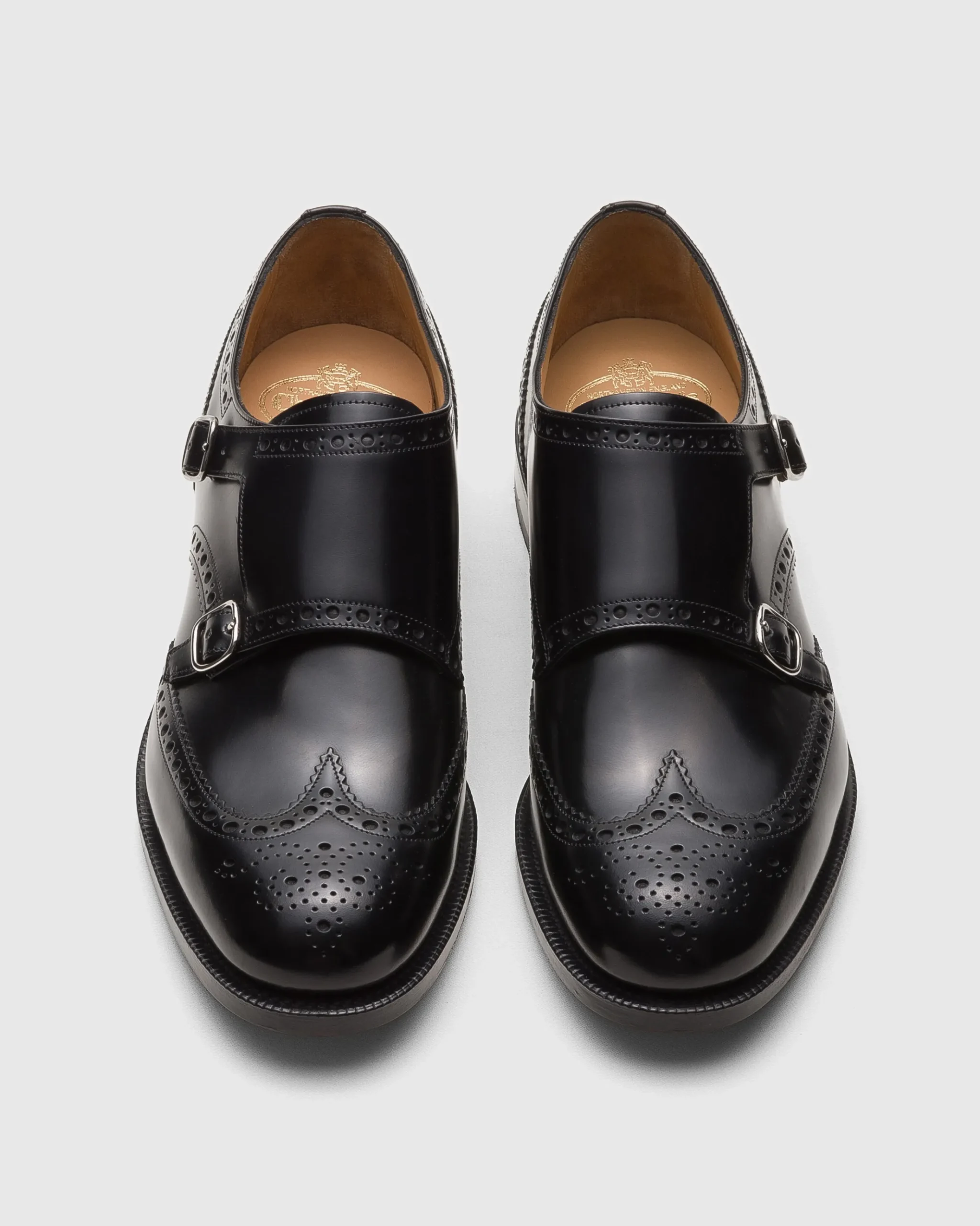 Pitchford - Polished Binder Monk Strap Brogue
