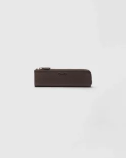 Pouch - Deer Print Calfskin Pen Case
