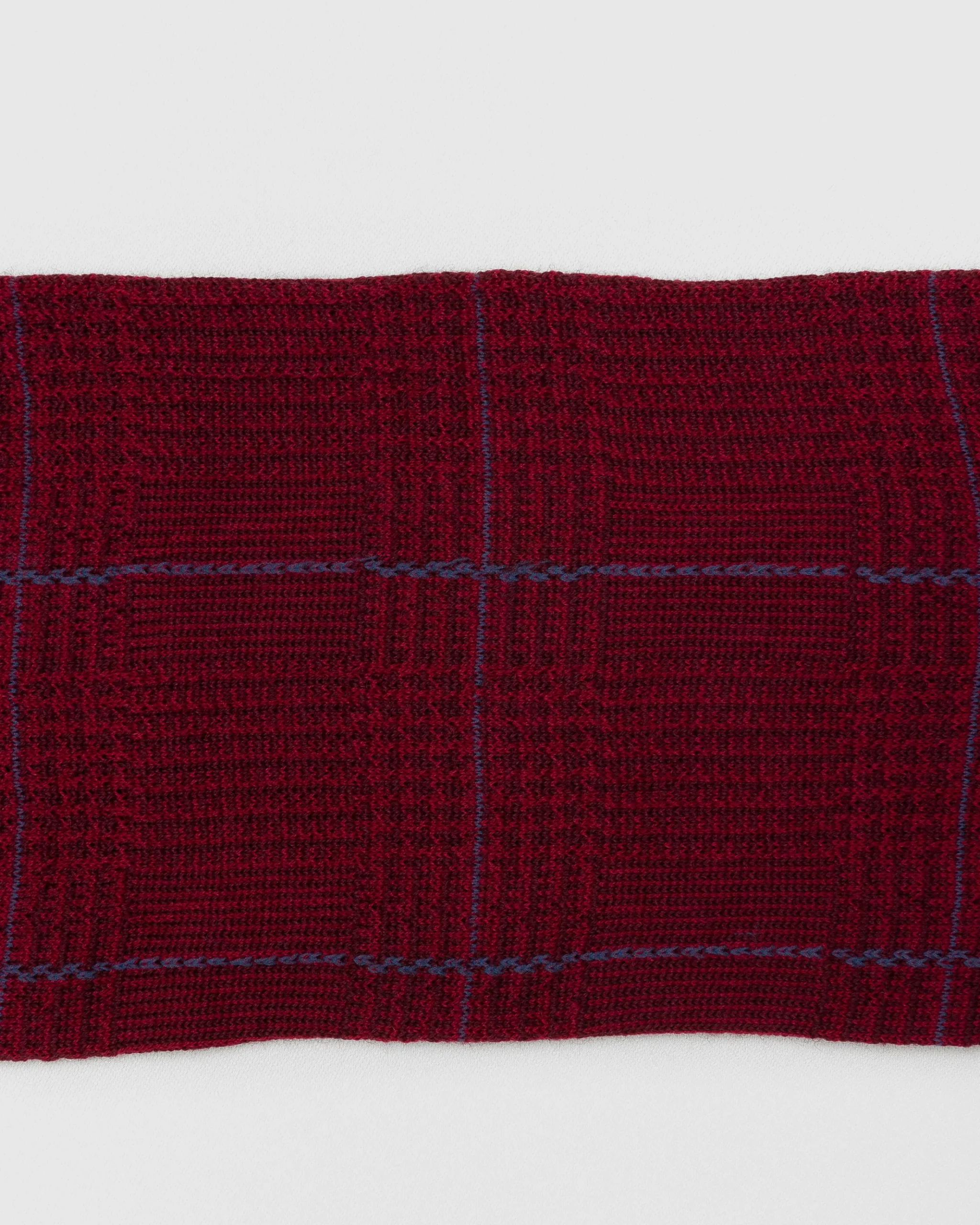 Prince of Wales Wool Long Socks - Prince of Wales Wool Long Socks
