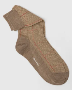 Prince of Wales Wool Socks - Prince of Wales Wool Socks