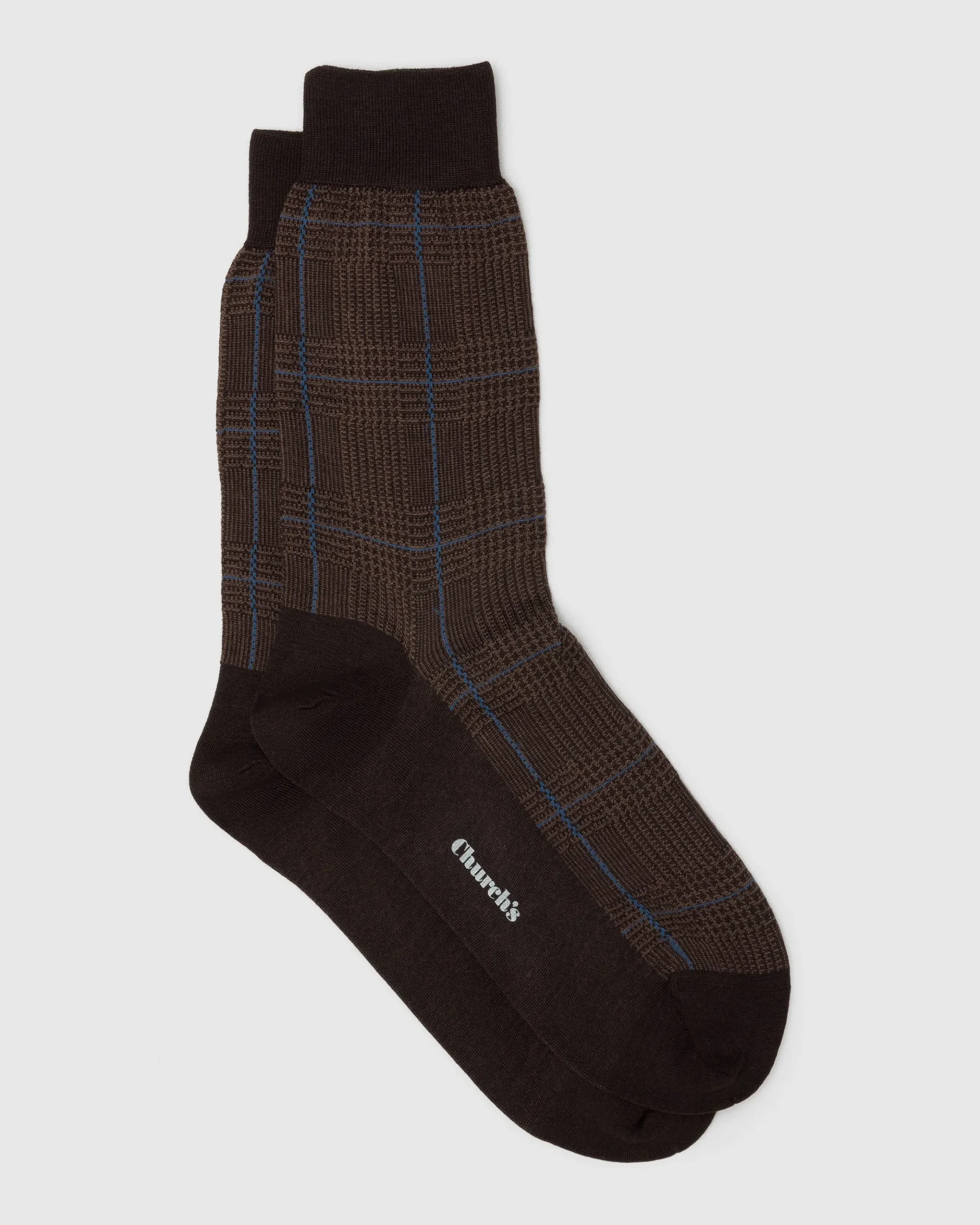 Prince of Wales Wool Socks - Prince of Wales Wool Socks