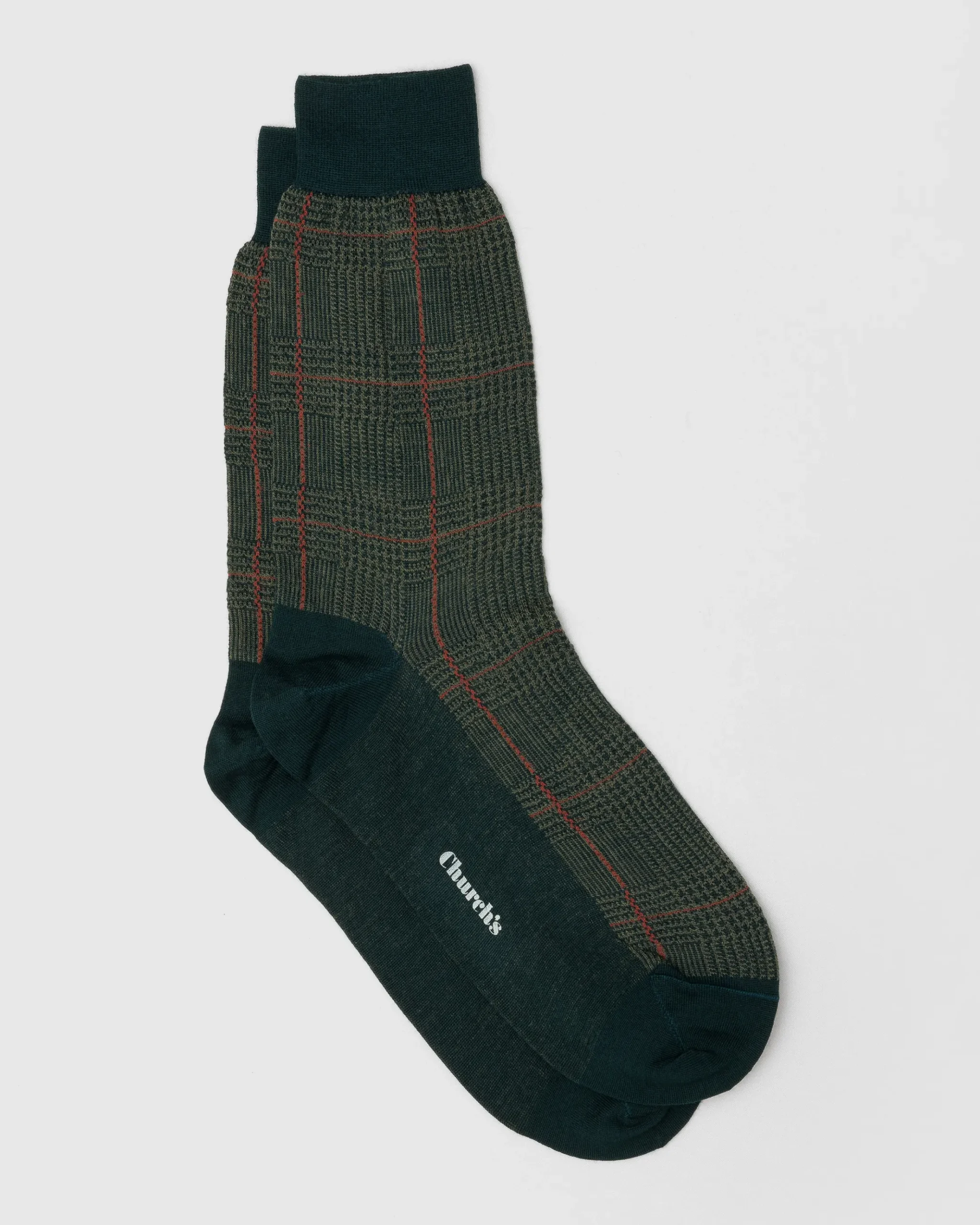 Prince of Wales Wool Socks - Prince of Wales Wool Socks