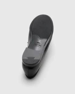 Priscilla - Polished Fumé Leather Loafer