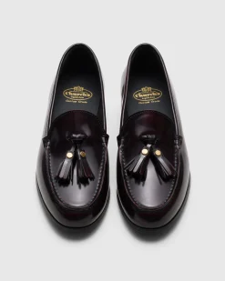 Priscilla - Polished Fumé Leather Loafer