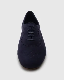 Rebecca - Suede Oxford Brogue