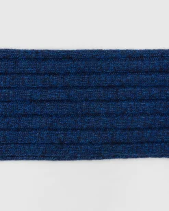 Ribbed Socks with Cashmere - Ribbed Socks with Cashmere