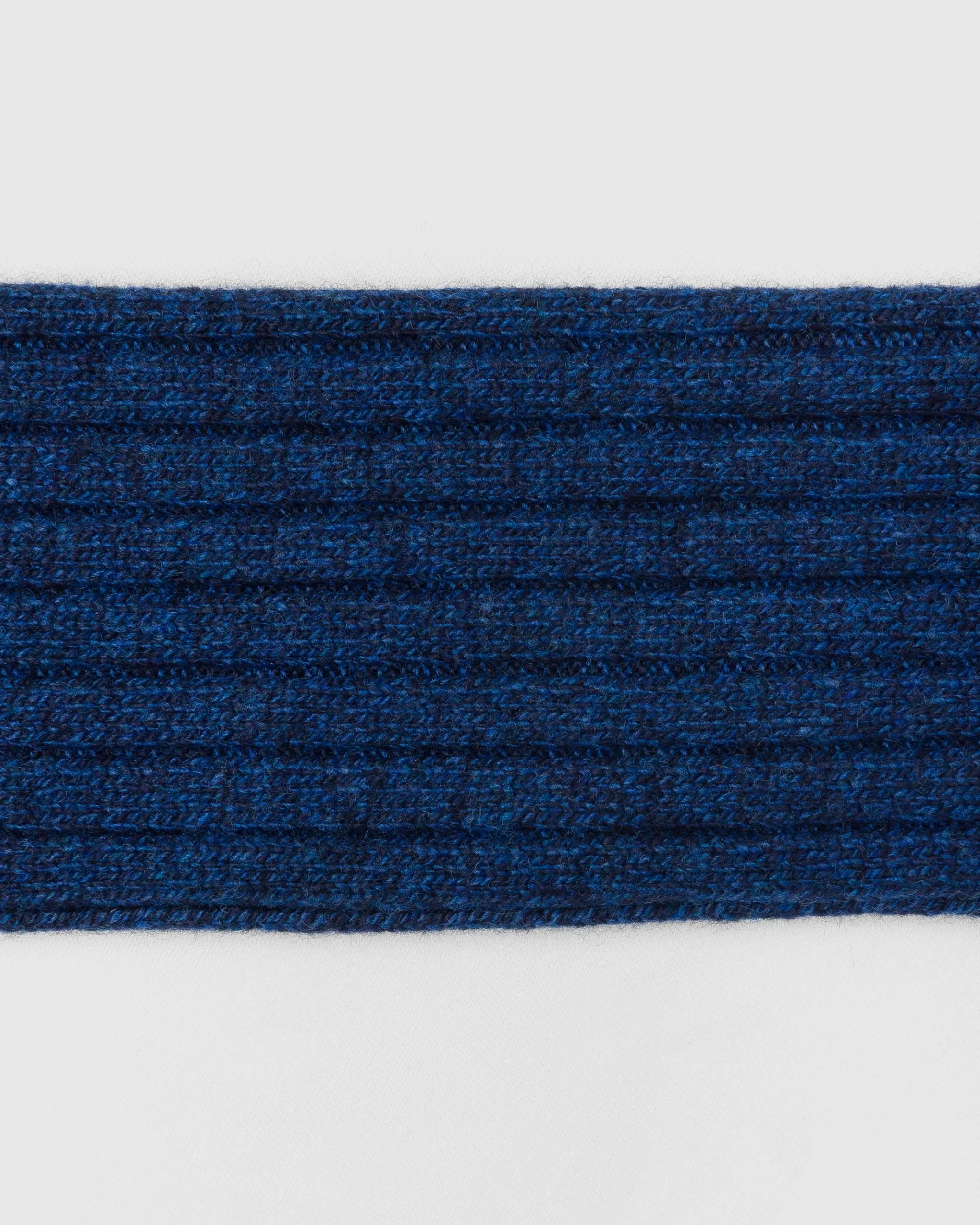 Ribbed Socks with Cashmere - Ribbed Socks with Cashmere