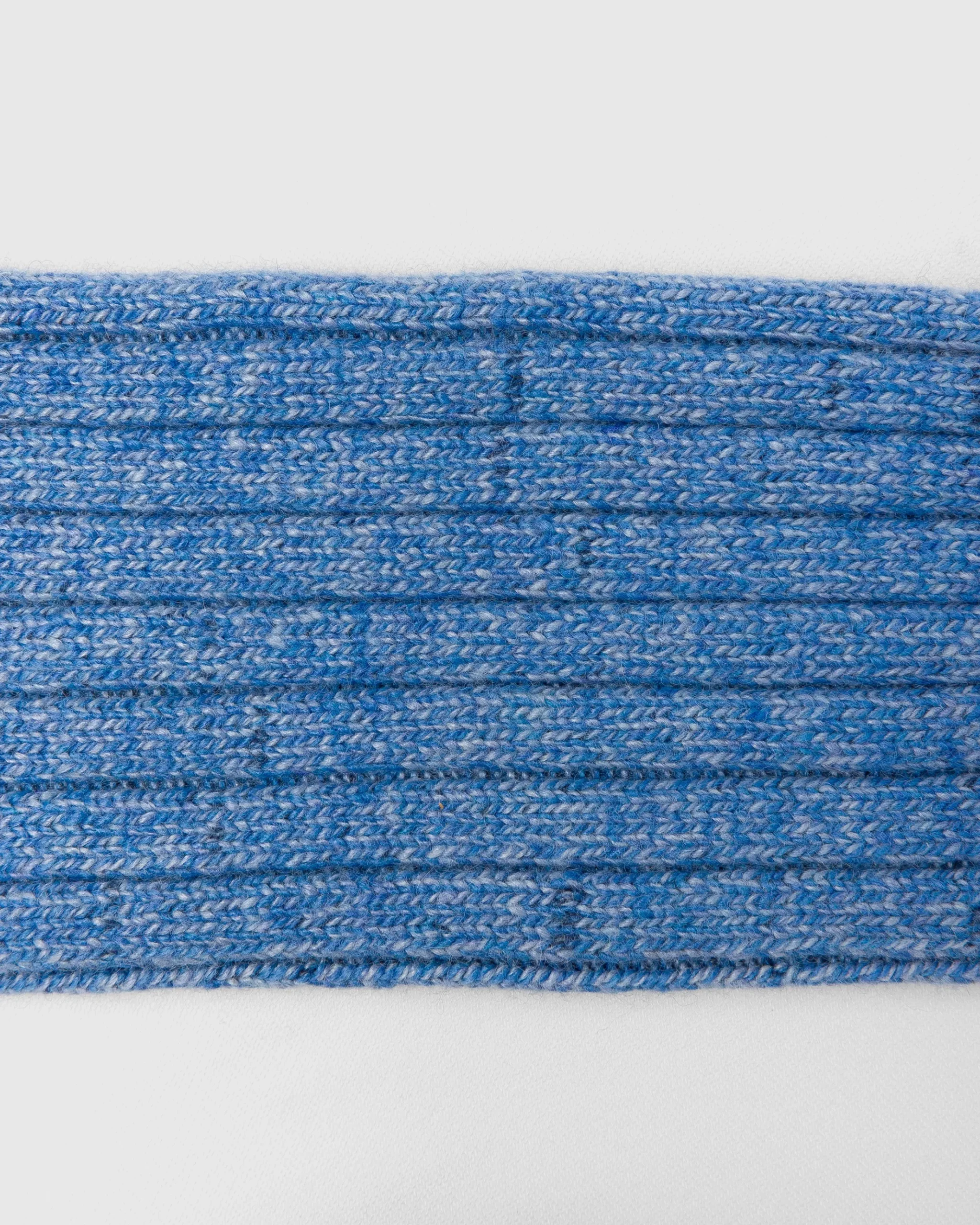 Ribbed Socks with Cashmere - Ribbed Socks with Cashmere