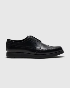 Ringmer - Roadrunner Polished Fumé Leather Derby Brogue