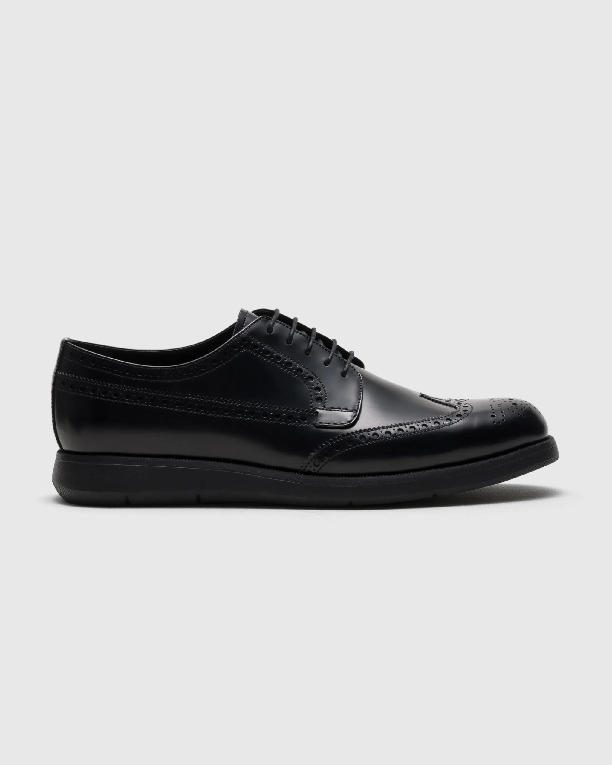 Ringmer - Roadrunner Polished Fumé Leather Derby Brogue