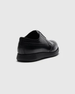 Ringmer - Roadrunner Polished Fumé Leather Derby Brogue