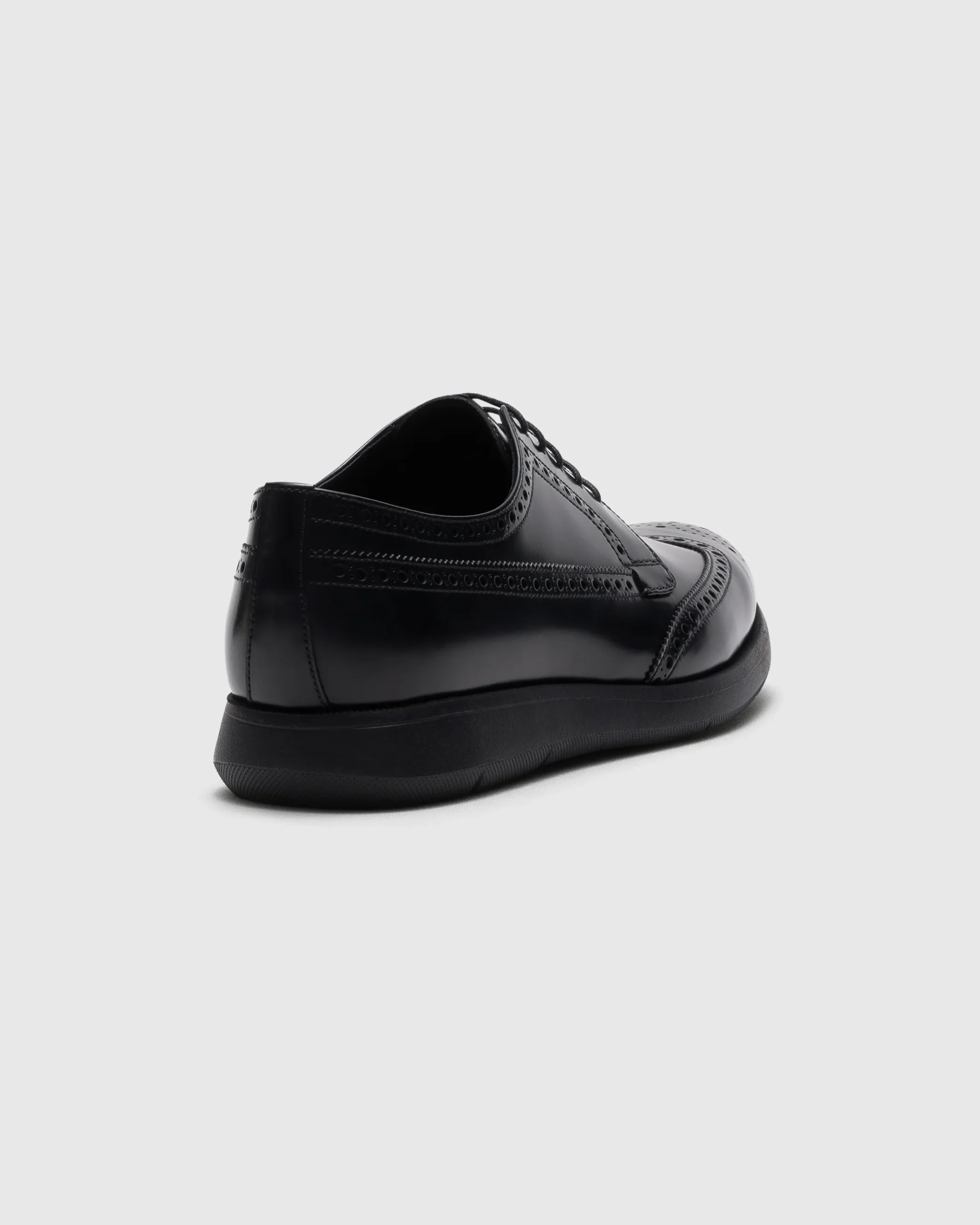 Ringmer - Roadrunner Polished Fumé Leather Derby Brogue