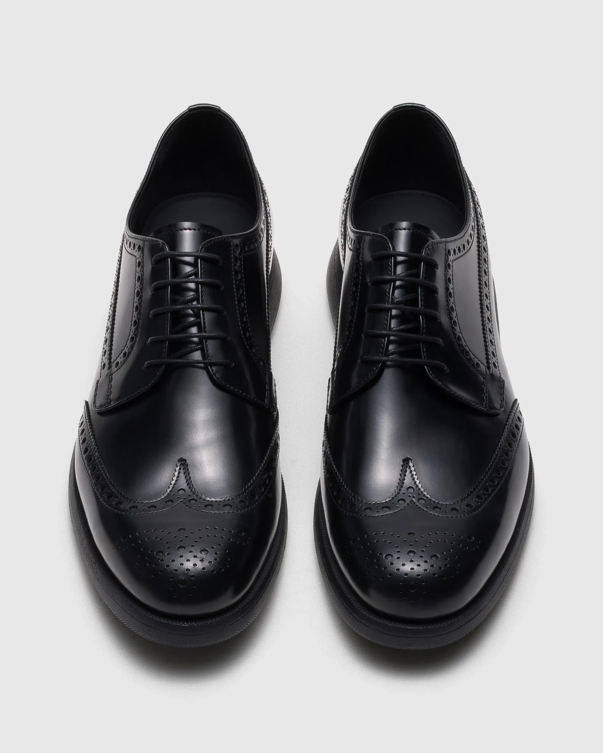 Ringmer - Roadrunner Polished Fumé Leather Derby Brogue