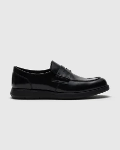 Rock Ferry - Roadrunner Polished Fumé Leather Loafer