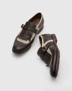 Shanghai - Glacè calf and Nabuk Loafer