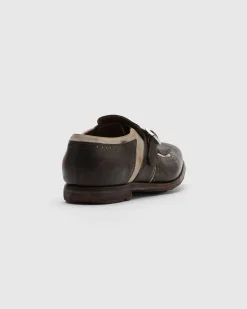Shanghai - Glacè calf and Nabuk Loafer