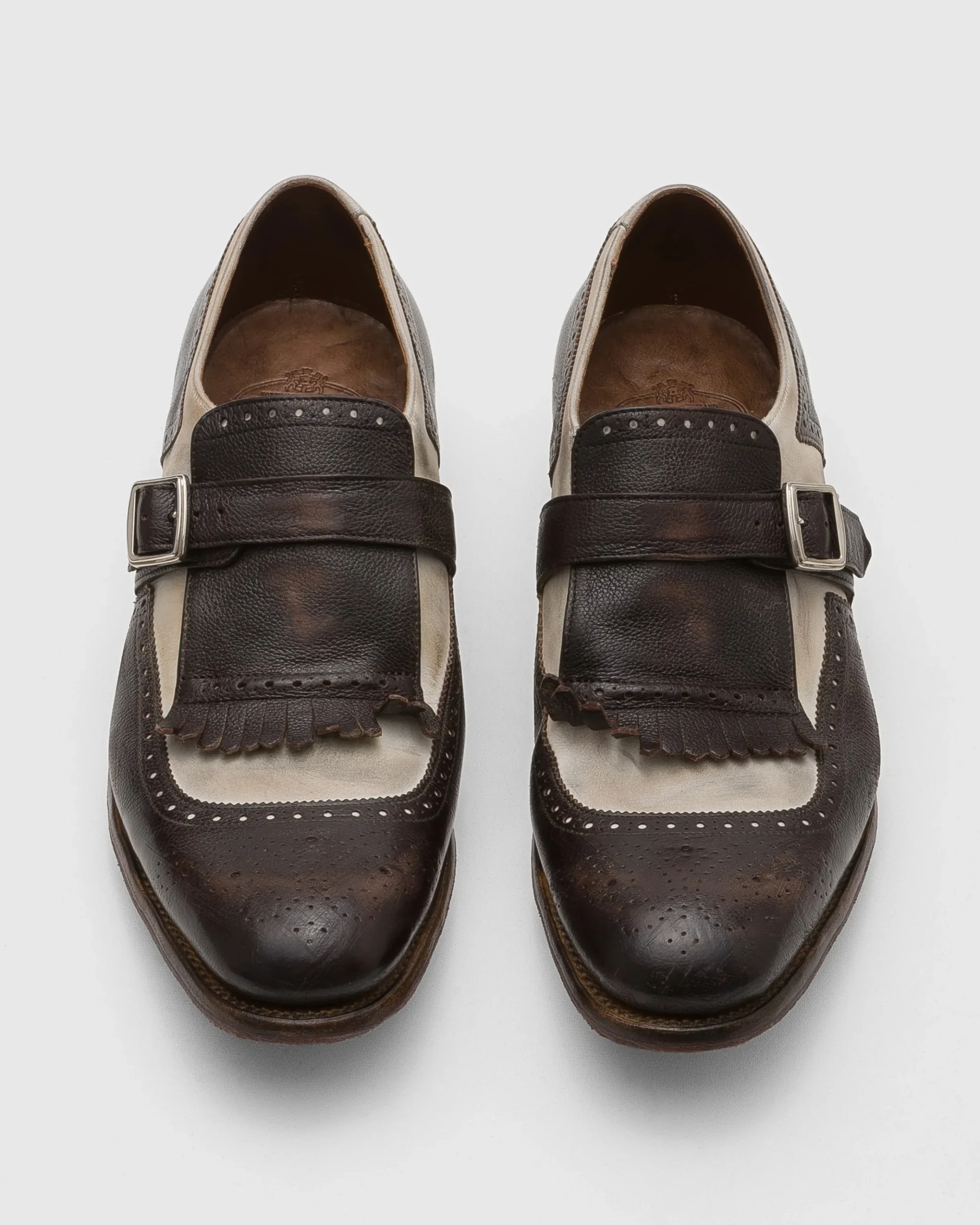 Shanghai - Glacè calf and Nabuk Loafer
