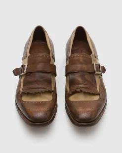 Shanghai - Glacè calf and Nabuk Loafer