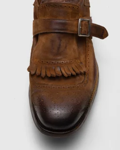 Shanghai - Vintage Suede Buckle Loafer