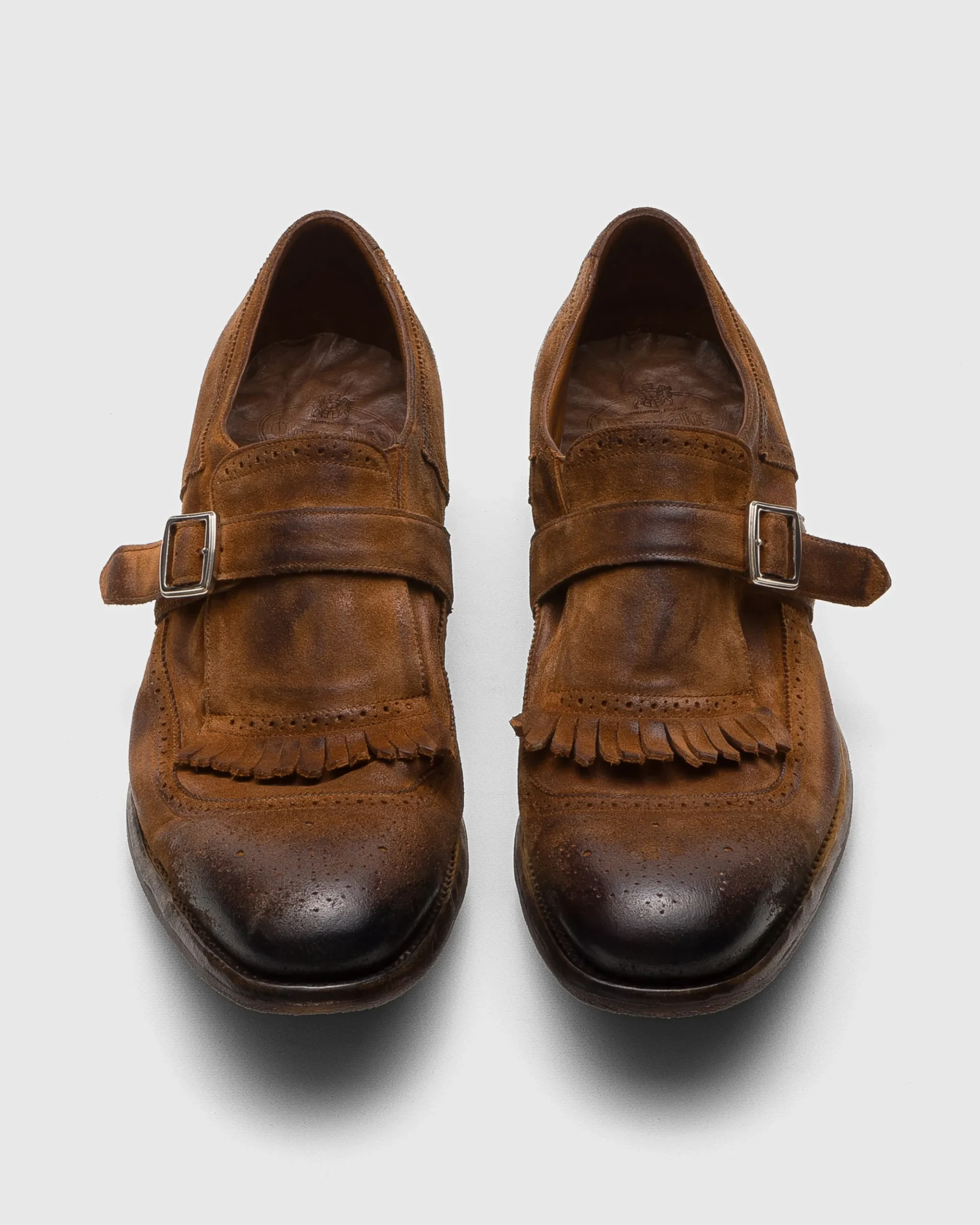 Shanghai - Vintage Suede Buckle Loafer