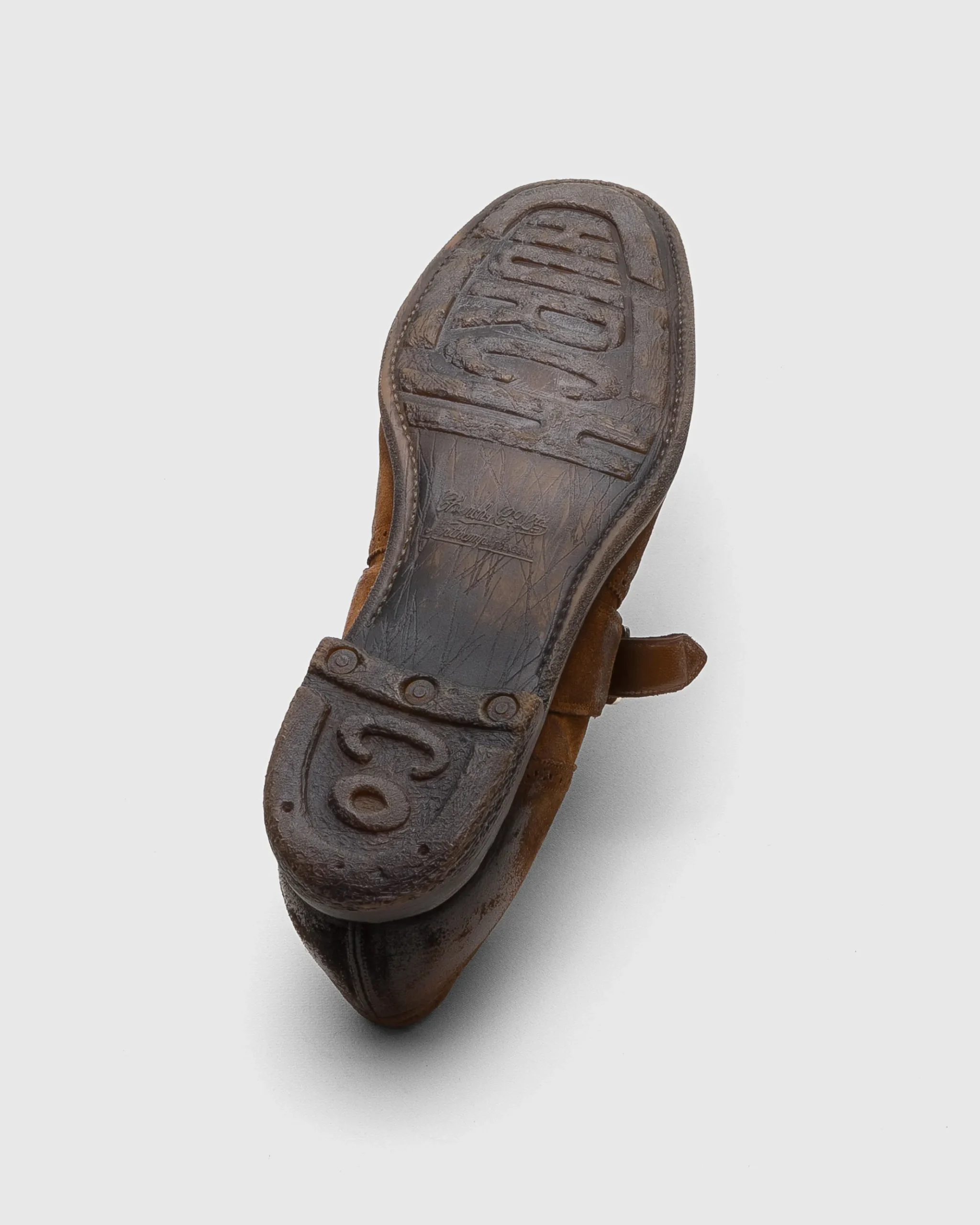 Shanghai - Vintage Suede Buckle Loafer
