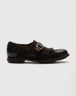 Shanghai W - Vintage Suede Monk Strap