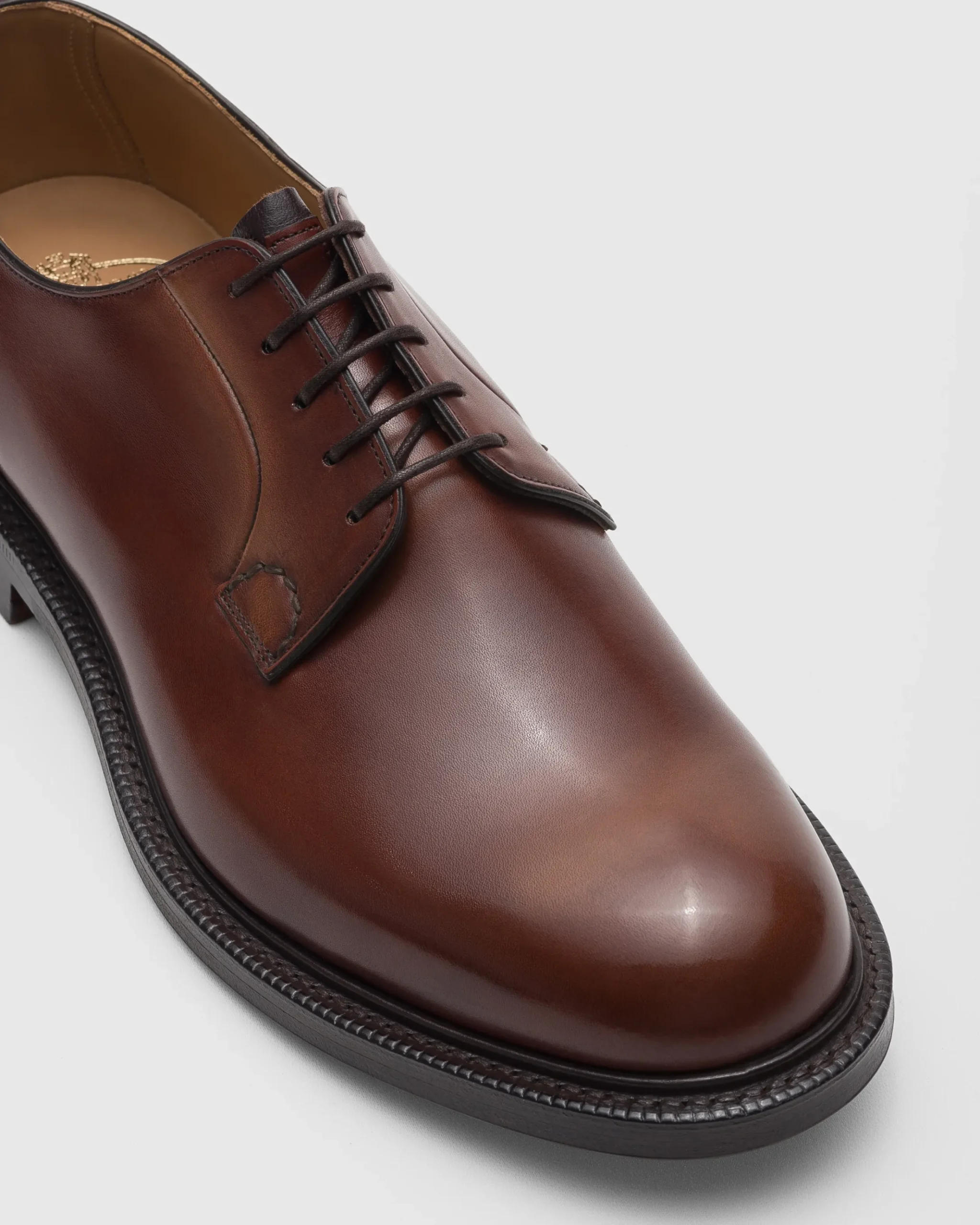 Shannon - Bleached Calfskin Derby