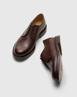 Shannon - Bleached Calfskin Derby