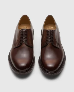 Shannon - Bleached Calfskin Derby