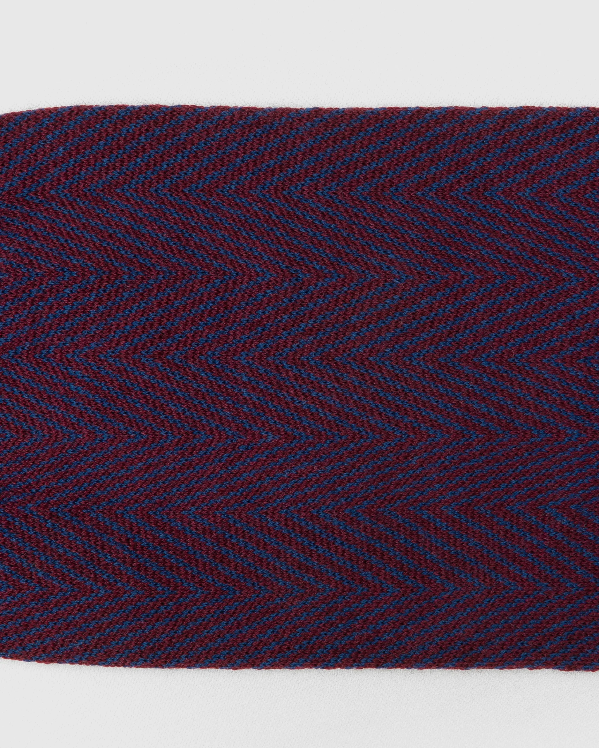 Socks with a herringbone pattern - Herringbone Wool Socks