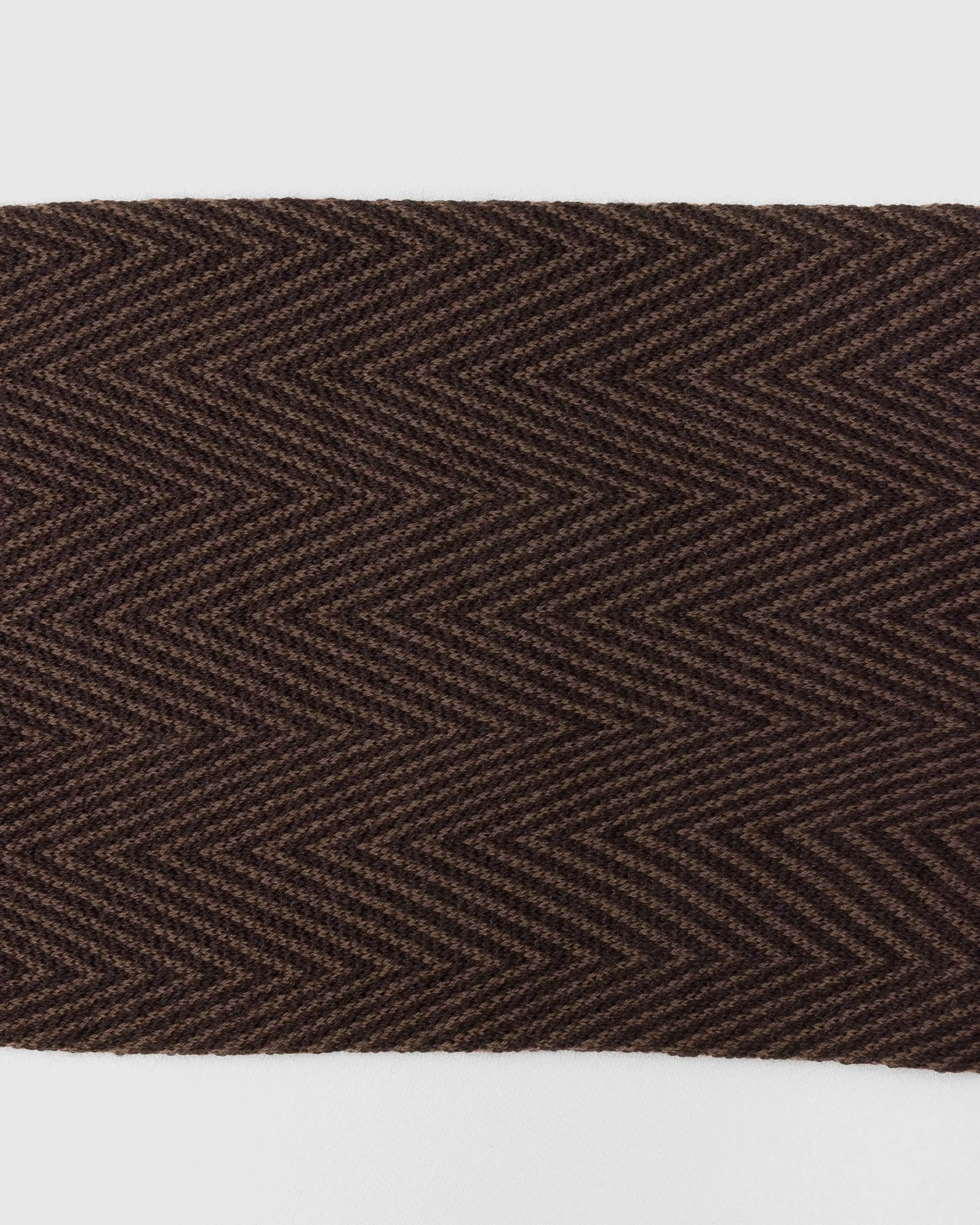 Socks with a herringbone pattern - Herringbone Wool Socks