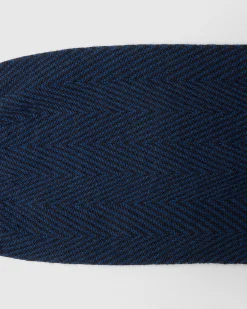 Socks with a herringbone pattern - Herringbone Wool Socks