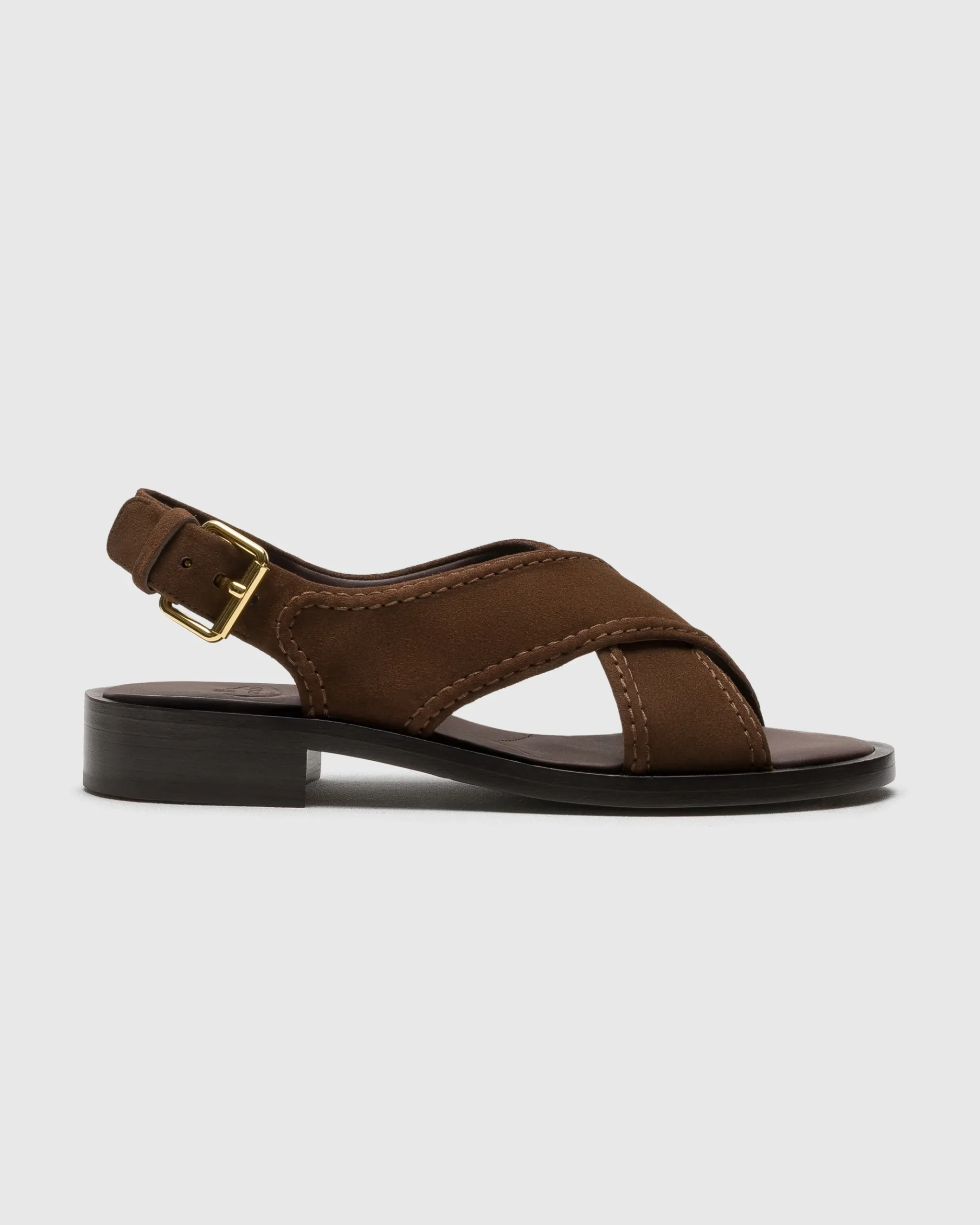 Sondra - Suede Criss Cross Sandal