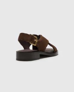 Sondra - Suede Criss Cross Sandal
