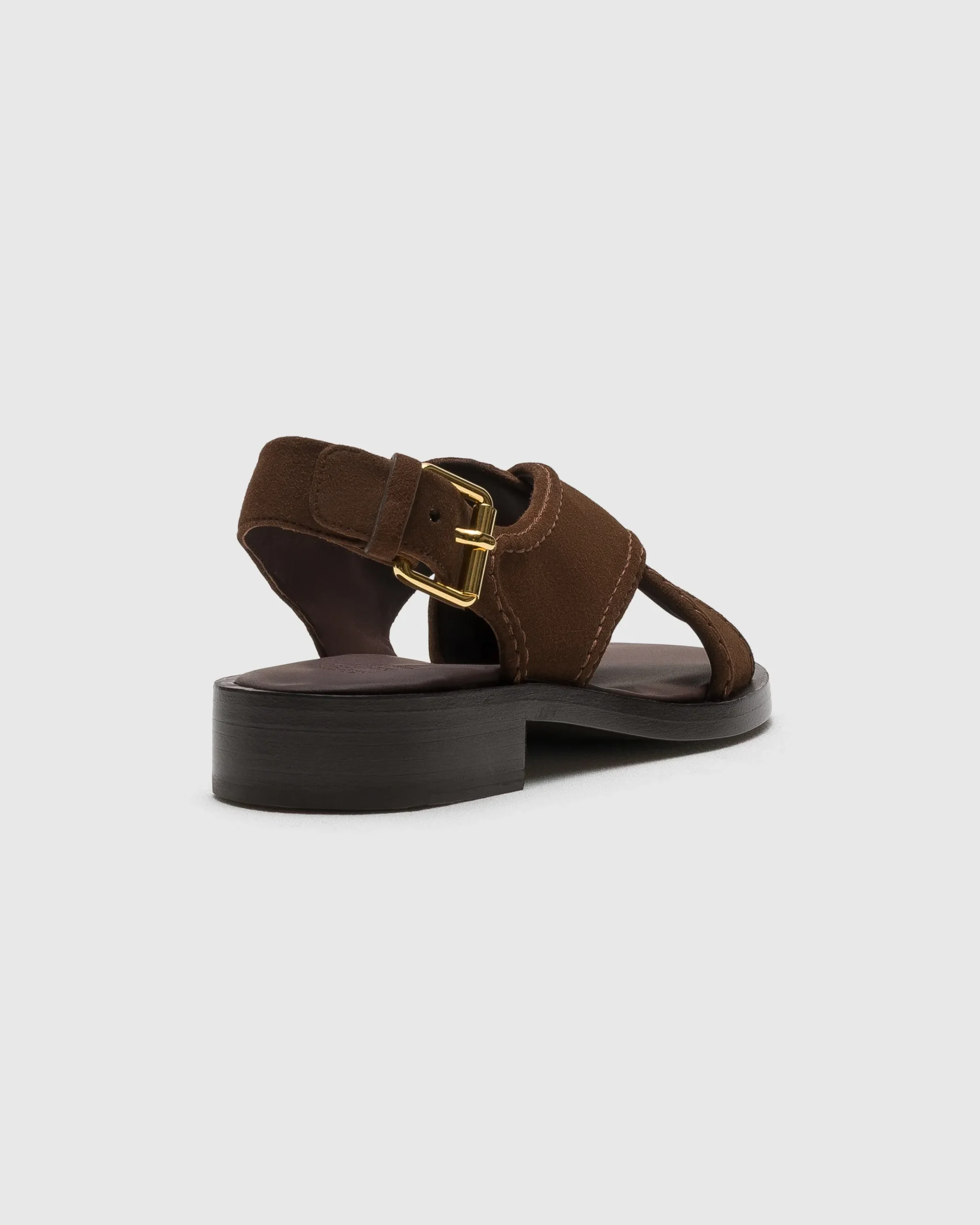 Sondra - Suede Criss Cross Sandal