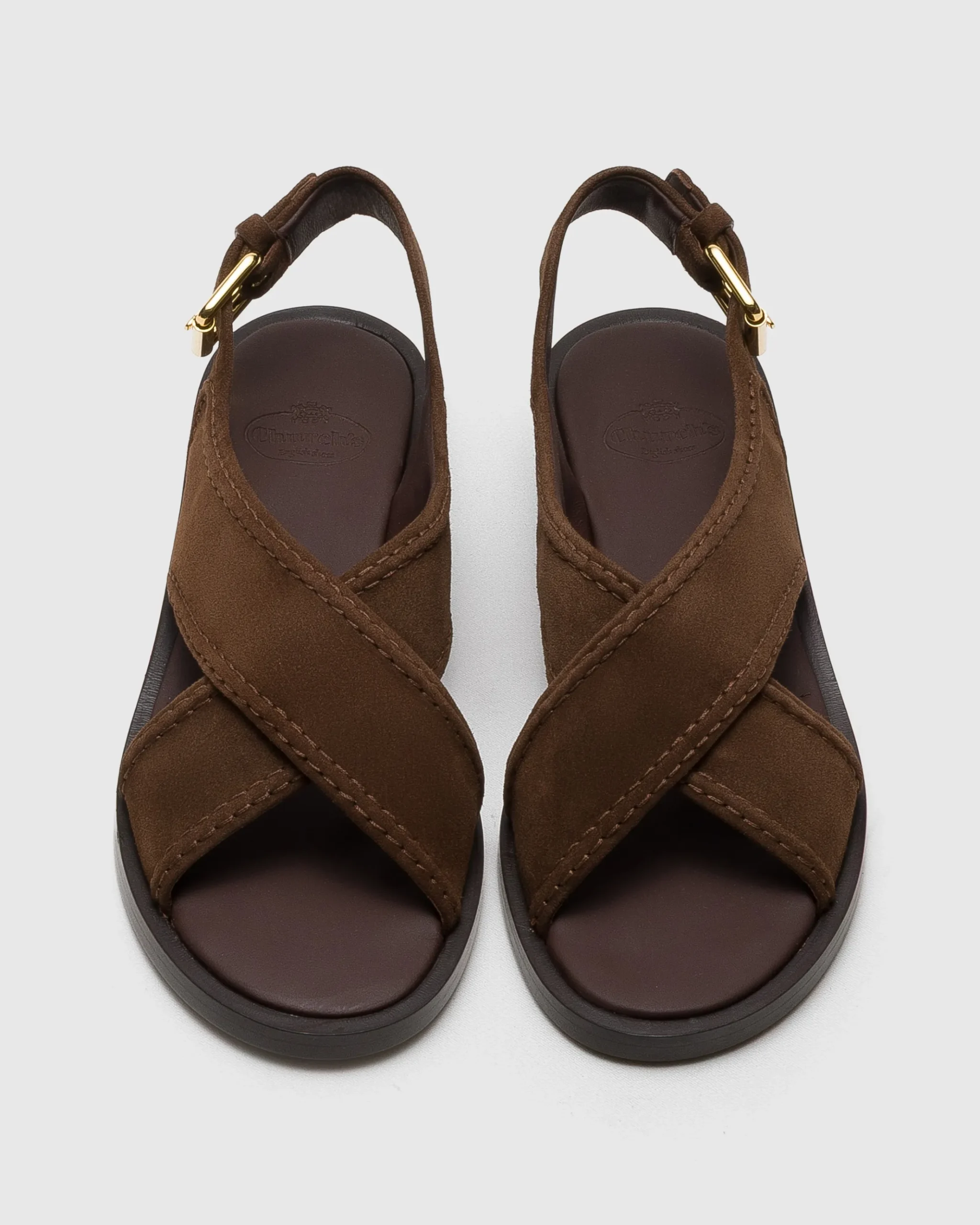 Sondra - Suede Criss Cross Sandal