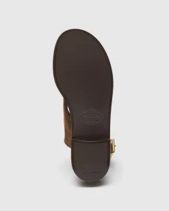 Sondra - Suede Criss Cross Sandal