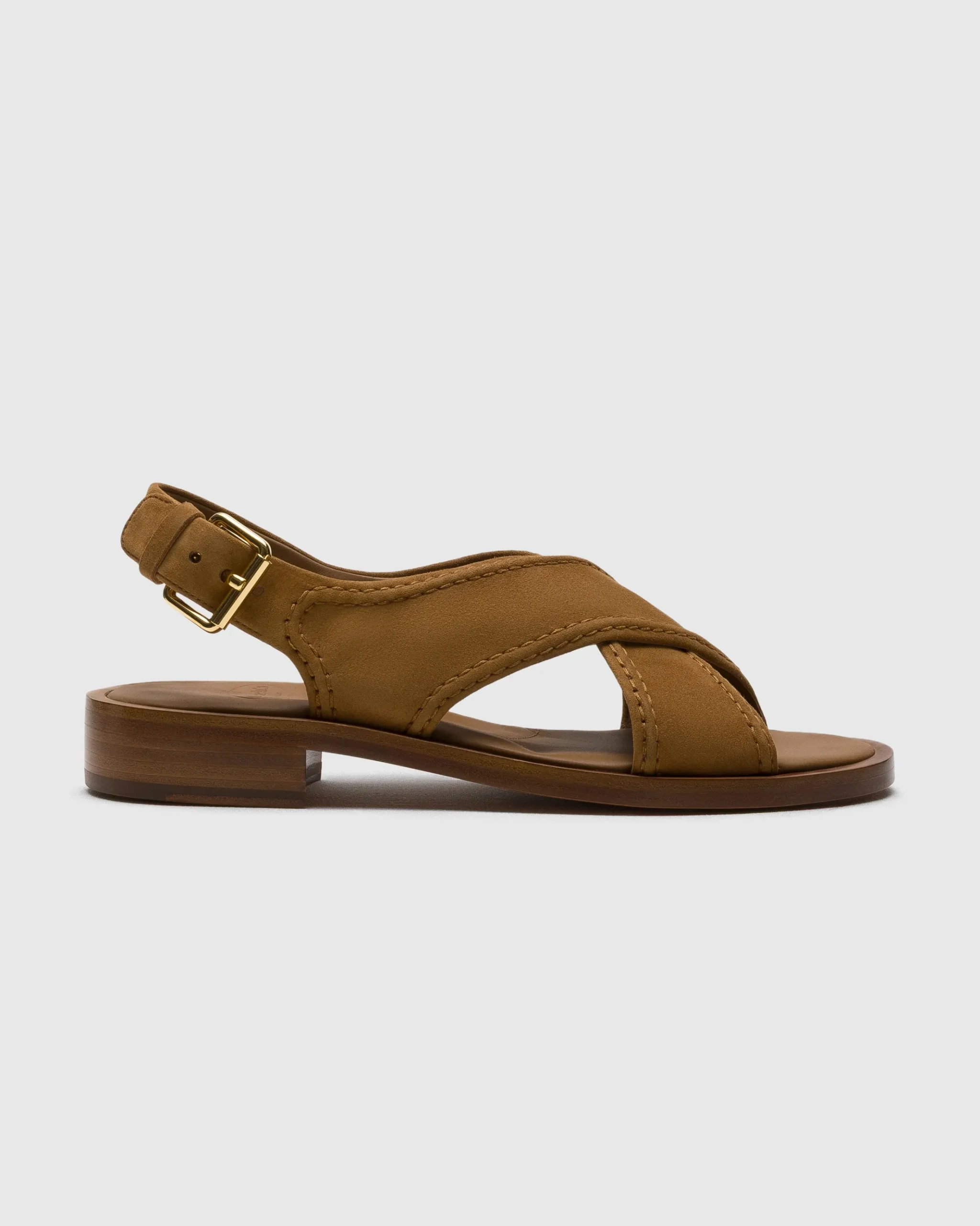 Sondra - Suede Criss Cross Sandal