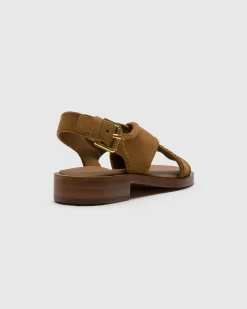 Sondra - Suede Criss Cross Sandal
