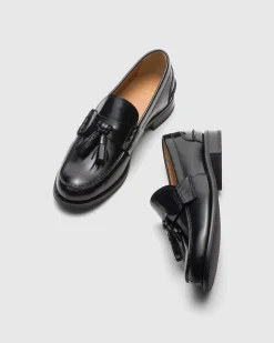 Tiverton W - Fumé Brushed Calfskin Loafer