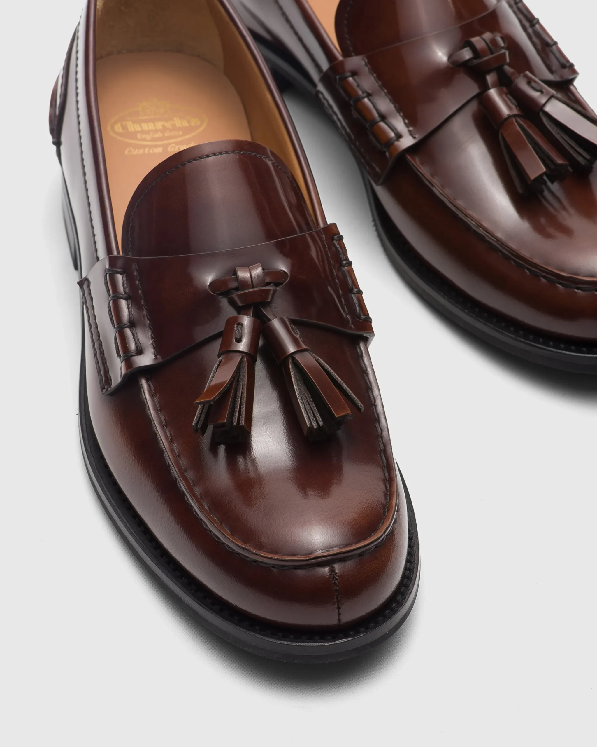 Tiverton W - Fumé Brushed Calfskin Loafer