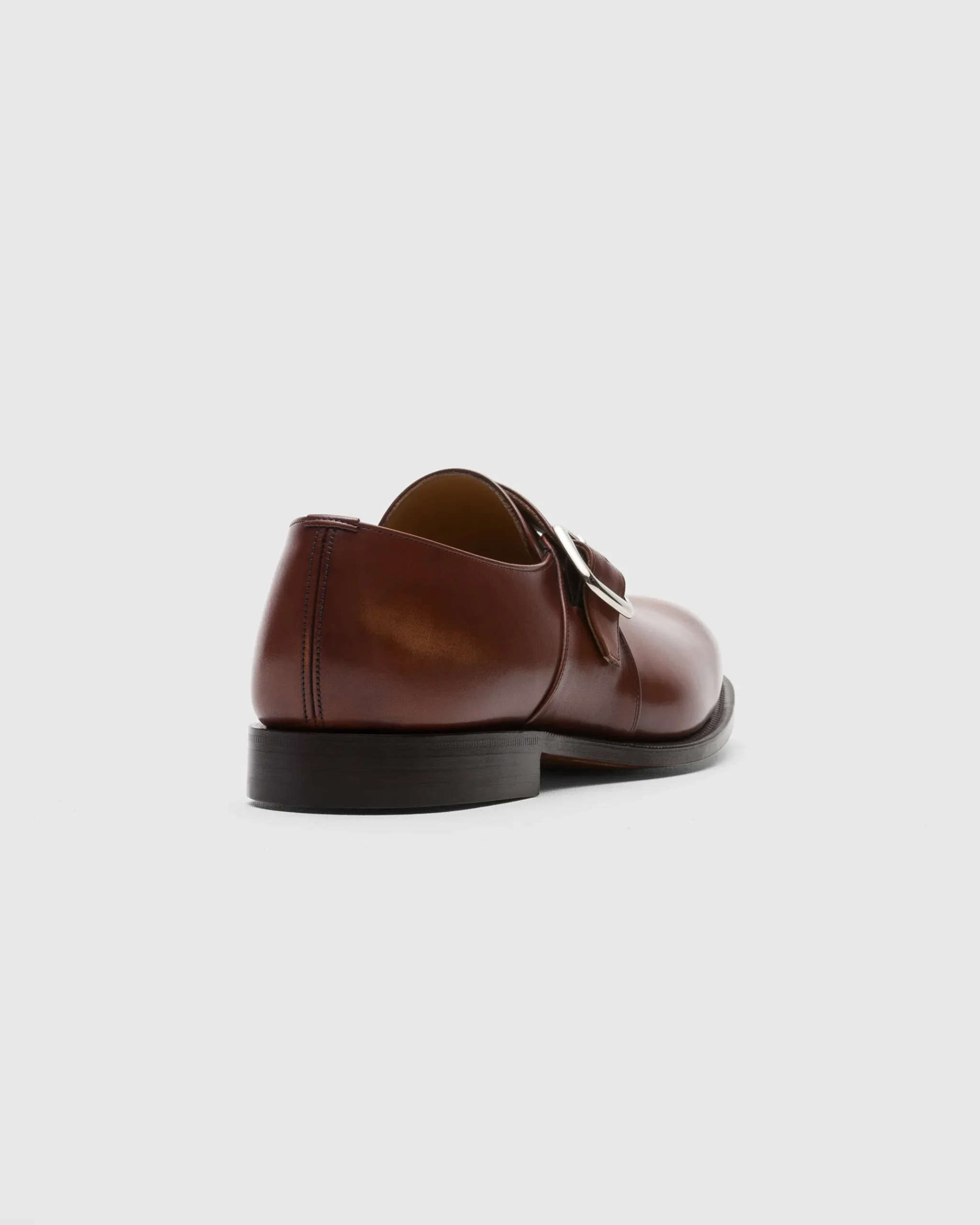 Westbury - Bleached Calfskin Monk Strap