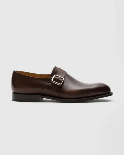 Westbury - Bleached Calfskin Monk Strap