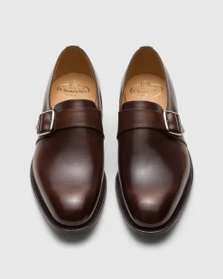 Westbury - Bleached Calfskin Monk Strap